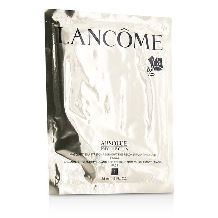 Lancome Absolue Precious Cells Advanced Regenerating & Replenishing Stretchable Cloth Mask Face & Neck Duo 6x2sachetsProduct Thumbnail