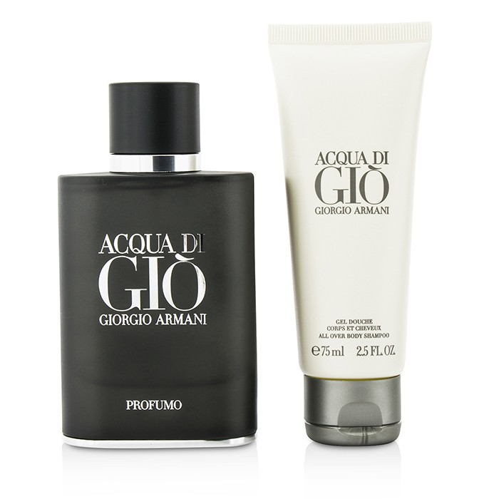 Giorgio Armani Acqua Di Gio Profumo Coffret: Eau De Parfum Spray 75ml/2.5oz + Acqua Di Gio All Over Shampoo 75ml/2.5oz + Pouch 3pcsProduct Thumbnail