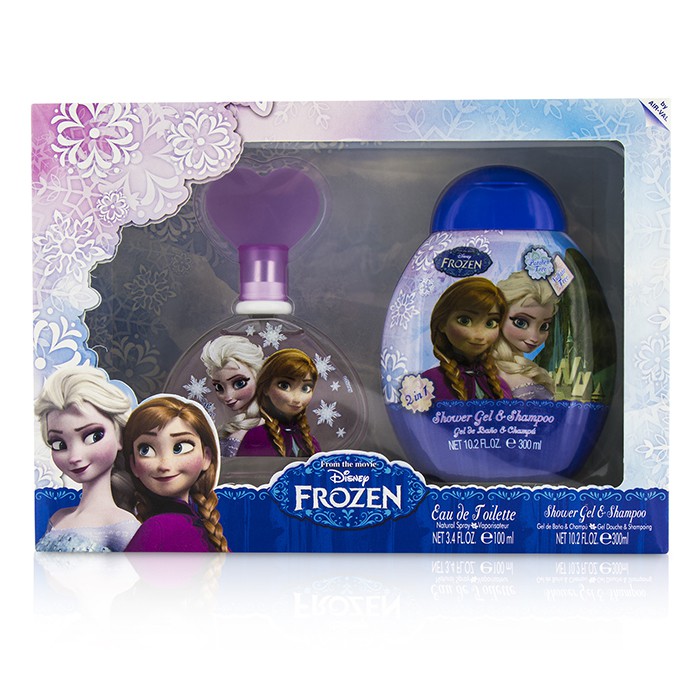 Air Val International Disney Frozen Coffret: Eau De Toilette Spray 100ml/3.4oz + Shower Gel & Shampoo 300ml/10.2oz 2pcsProduct Thumbnail