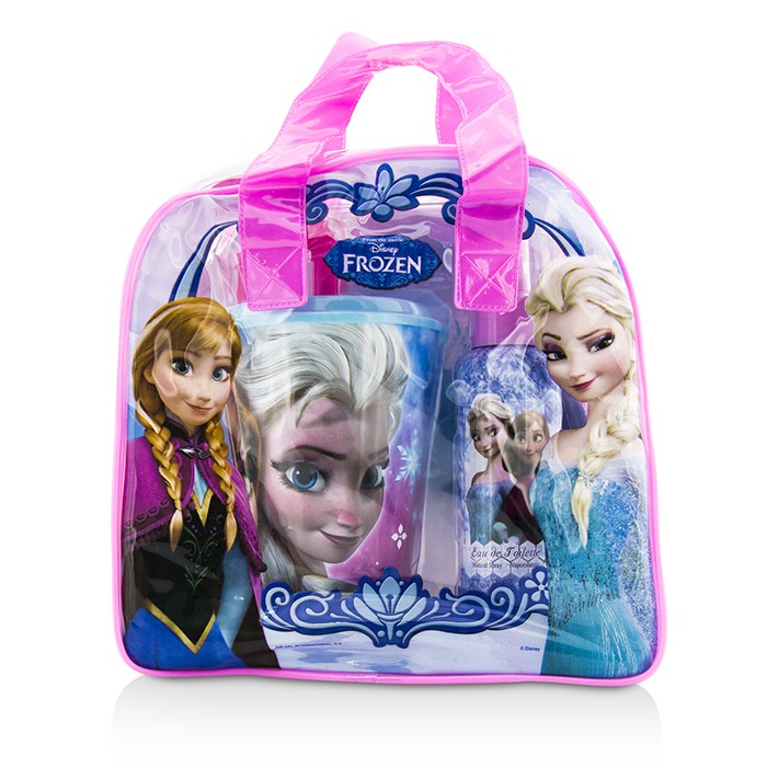 Air Val International Disney Frozen Coffret: Eau De Toilette Spray 100ml/3.4oz + Plastic Cup with Straw + Bag 2pcs+1bagProduct Thumbnail