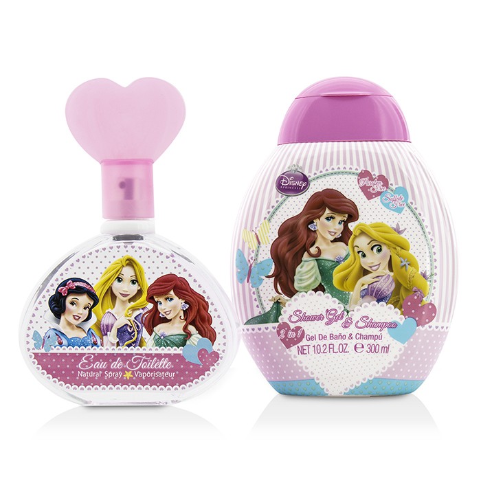 Air Val International Disney Princess Coffret: Eau De Toilette Spray 100ml/3.4oz + Shower Gel & Shampoo 300ml/10.2oz 2pcsProduct Thumbnail