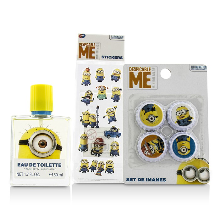 Air Val International Minions Sandıqça: EDT Sprey 50ml/1.7oz + Maqnit + Yapışqan 3pcsProduct Thumbnail