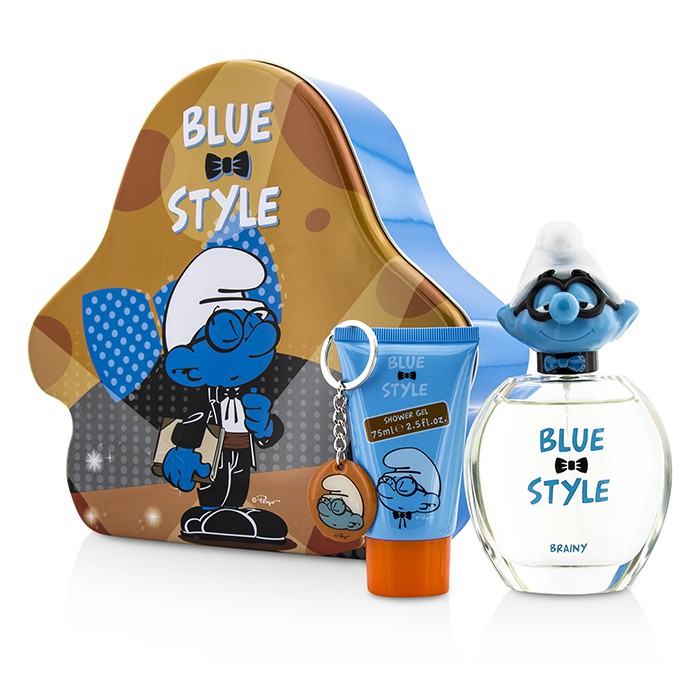 The Smurfs 藍精靈 智多星組合：淡香水噴霧 100ml/3.4oz + 沐浴者哩 75ml/2.5oz + 鑰匙扣 3件Product Thumbnail