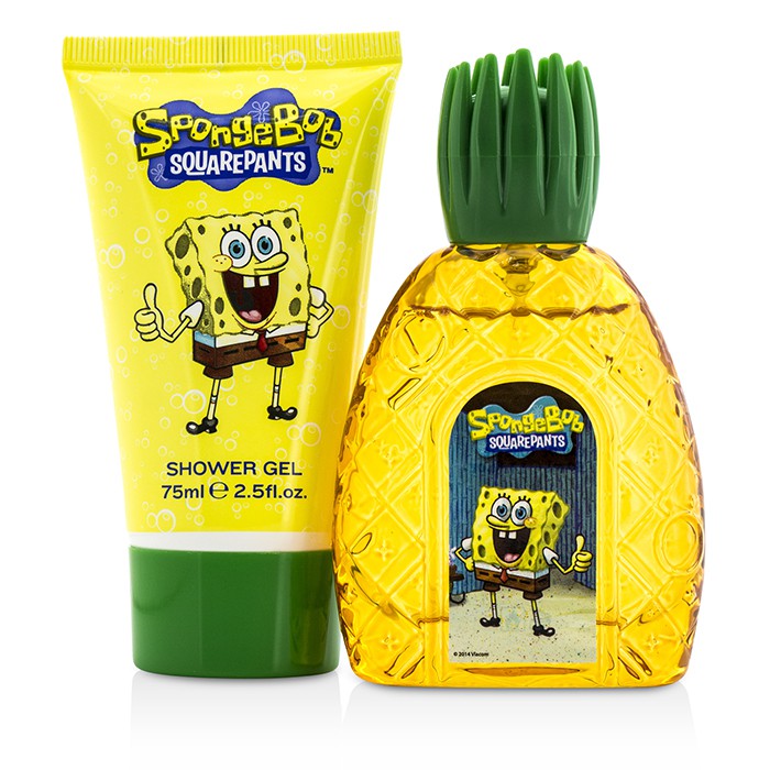 Spongebob Squarepants Spongebob Set: Apă de Toaletă Spray 50ml/1.7oz + Gel de Duș 75ml/2.5oz 2pcsProduct Thumbnail