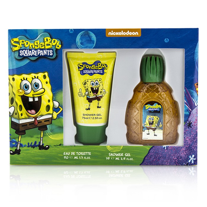 Spongebob Squarepants Spongebob Coffret: Eau De Toilette Spray 50ml/1.7oz + Shwoer Gel 75ml/2.5oz 2pcsProduct Thumbnail