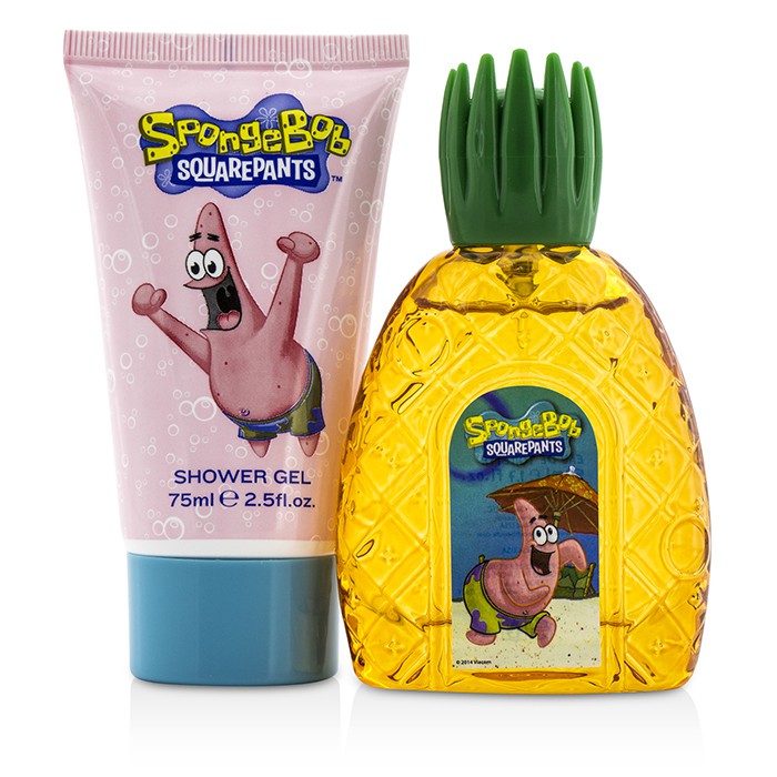 海绵宝宝 Spongebob Squarepants 派大星套装: 淡香水喷雾 50ml/1.7oz + 沐浴露 75ml/2.5oz 2件Product Thumbnail
