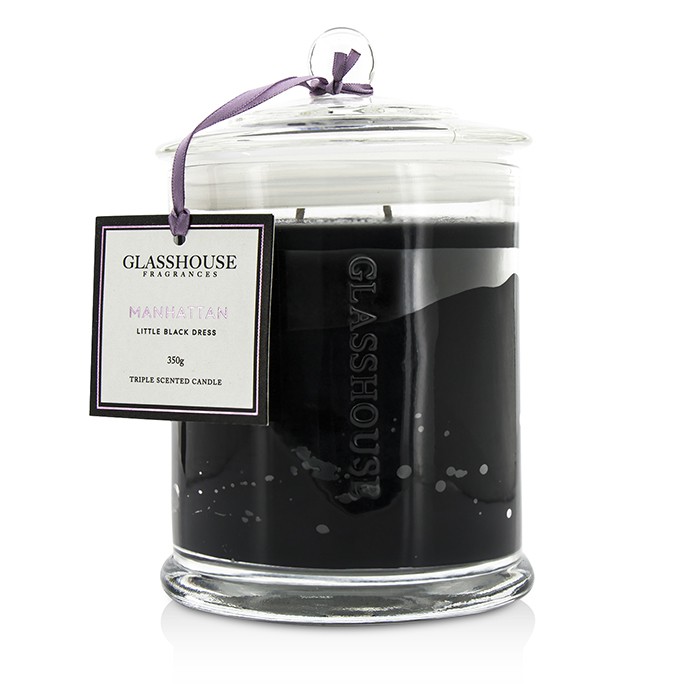 Glasshouse Triple Scented Candle - Manhattan (Little Black Dress) 350gProduct Thumbnail