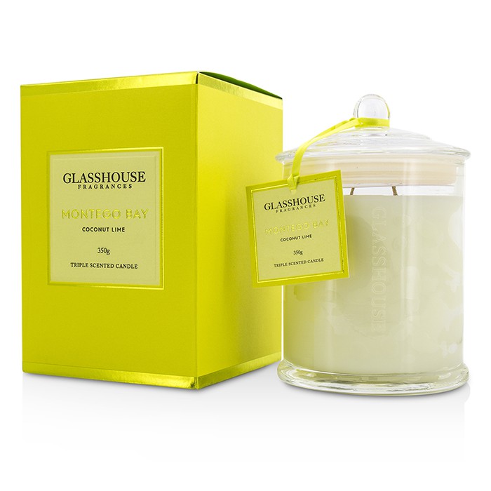 Glasshouse Triple Scented Candle - Montego Bay 350gProduct Thumbnail