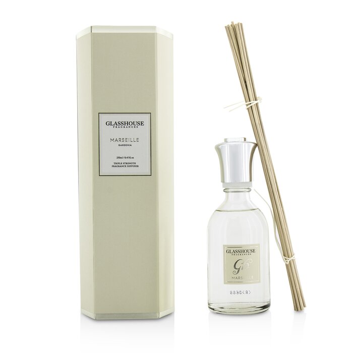 Glasshouse Triple Strength Odorizant Parfumat - Marseille (Gardenia) 250ml/8.45ozProduct Thumbnail