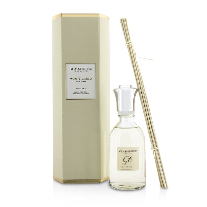 Glasshouse Triple Strength Fragrance Diffuser - Monte Carlo (Fig & Guava) 250ml/8.45ozProduct Thumbnail