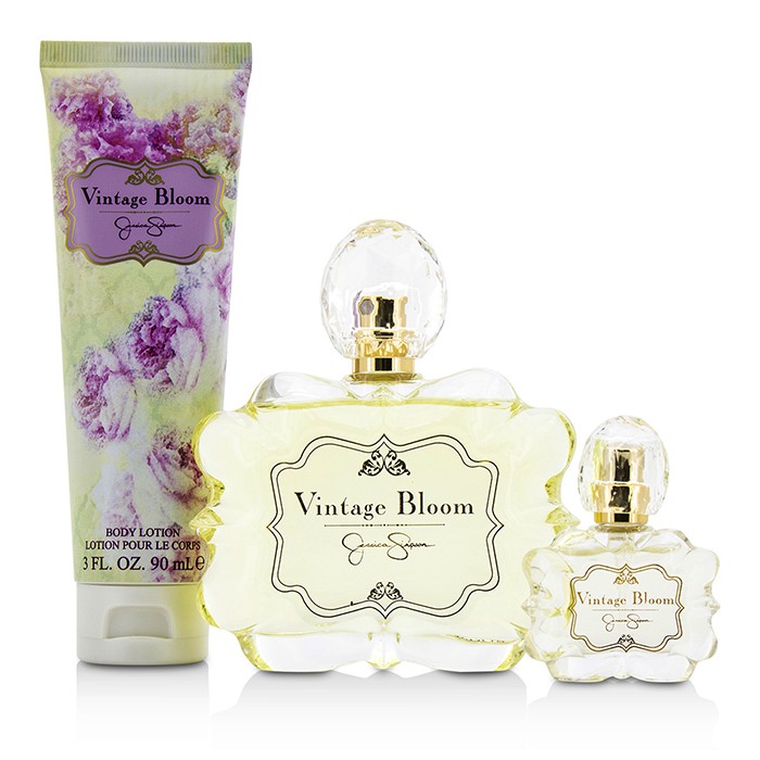 Jessica Simpson Vintage Bloom Set: Apă de Parfum Spray 100ml/3.4oz + Apă de Parfum Spray 7.5ml/0.25oz + Loțiune de Corp 90ml/3oz 3pcsProduct Thumbnail