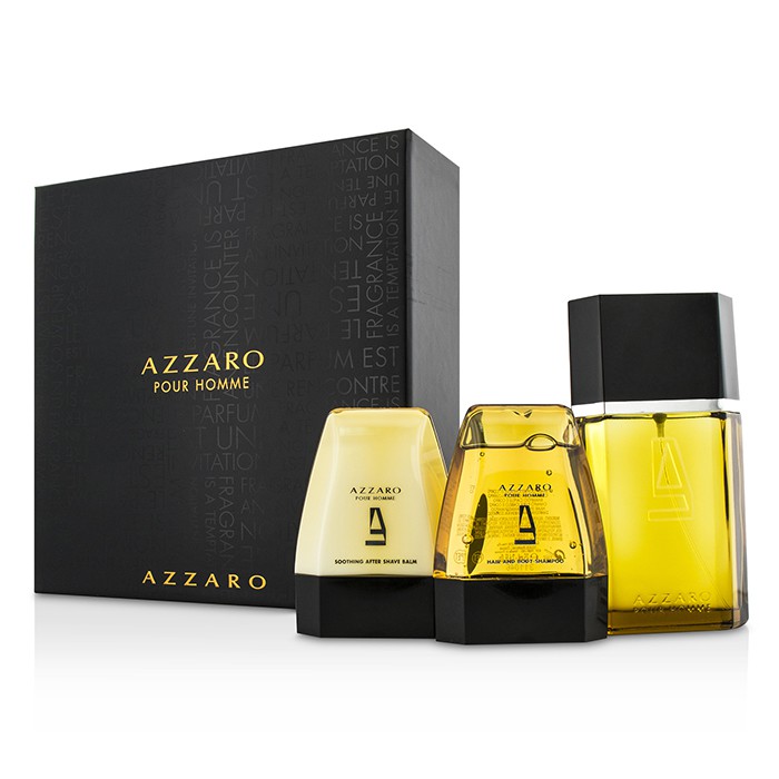 Loris Azzaro Azzaro Coffret: Eau De Toilette Spray 100ml/3.4oz + Hair & Body Shampoo 75ml/2.6oz + After Shave Balm 75ml/2.6oz 3pcsProduct Thumbnail