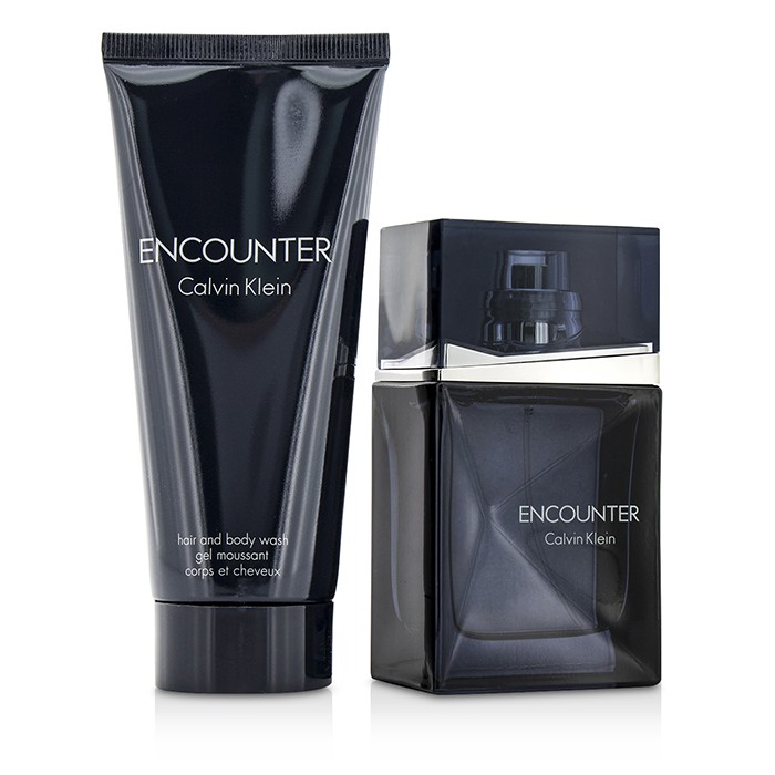 Calvin Klein Encounter Coffret: Eau De Toilette Spray 50ml/1.7oz + Hair & Body Wash Gel 100ml/3.4oz 2pcsProduct Thumbnail