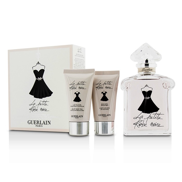 Guerlain La Petite Robe Noire Coffret: Eau De Toilette Spray 100ml/3.3oz + Body Milk 30ml/1oz + Shower Gel 30ml/1oz 3pcsProduct Thumbnail