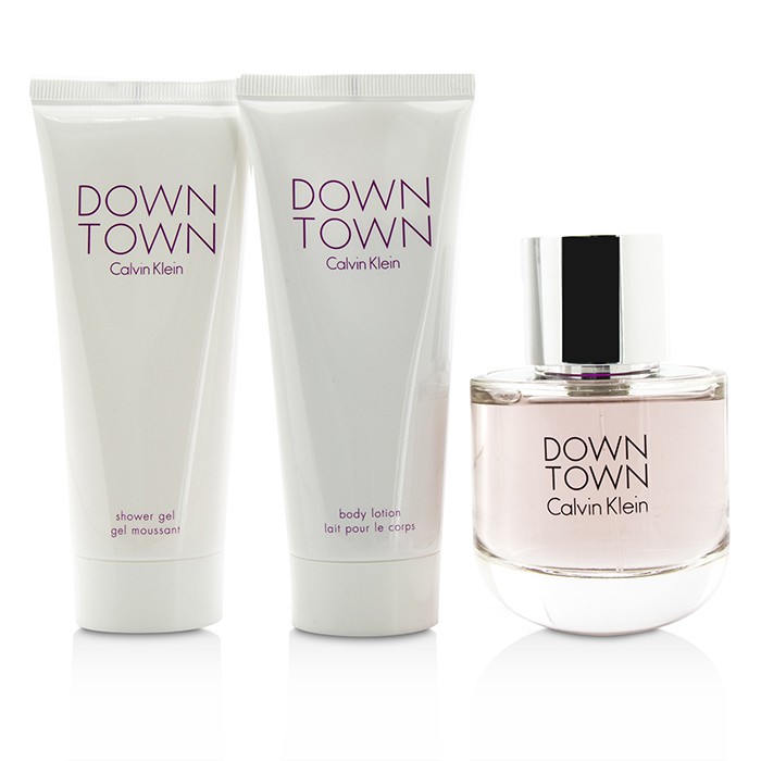 Calvin Klein Downtown Coffret: Eau De Parfum Spray 90ml/3oz + Body Lotion 100ml/3.4oz + Shower Gel 100ml/3.4oz 3pcsProduct Thumbnail
