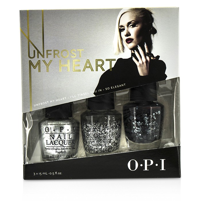 O.P.I Gwen Stefani Unfrost My Heart Nail Effects Trio 3x15ml/0.5ozProduct Thumbnail