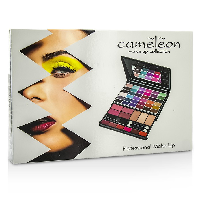 Cameleon MakeUp Kit G2211 (36x øyenskygger, 4x blusher, 3x kompaktpudder, 6x lipgloss) Picture ColorProduct Thumbnail