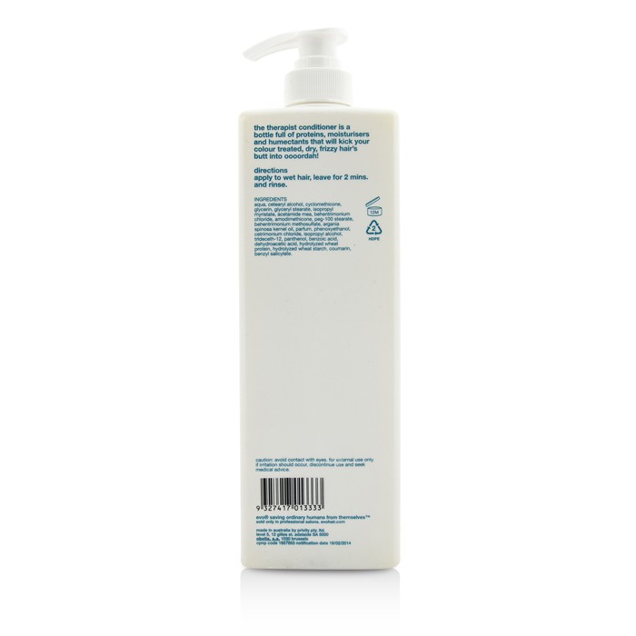 Evo The Therapist Calming Conditioner (For Dry, Frizzy, Colour-Treated Hair) 1000ml/33.8ozProduct Thumbnail