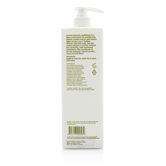 Evo Odżywka do włosów Normal Persons Daily Conditioner (For All Hair Types, Especially Normal to Oily Hair) 1000ml/33.8ozProduct Thumbnail