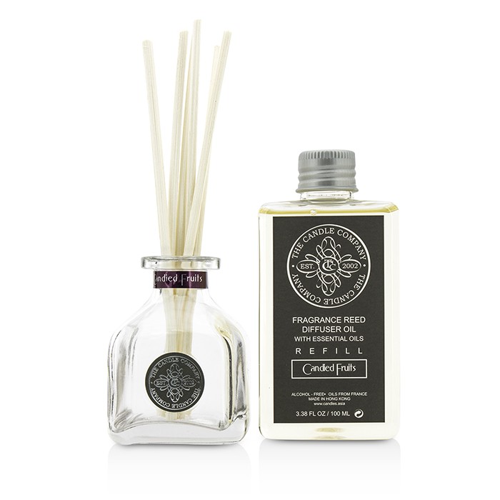 The Candle Company Reed Diffuser with Essential Oils - Candied Fruits 100ml/3.38ozProduct Thumbnail