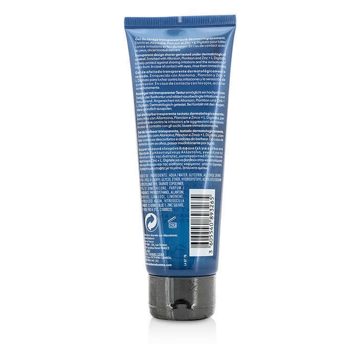 Biotherm Homme Design Shaver Transparent Shaving Gel 125ml/4ozProduct Thumbnail