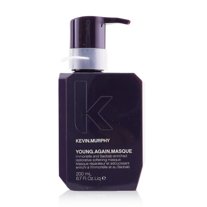 Kevin.Murphy Maska do włosów zniszczonych Young.Again.Masque (Immortelle and Baobab Infused Restorative Softening Masque - To Dry Damaged or Brittle Hair) 200ml/6.7ozProduct Thumbnail