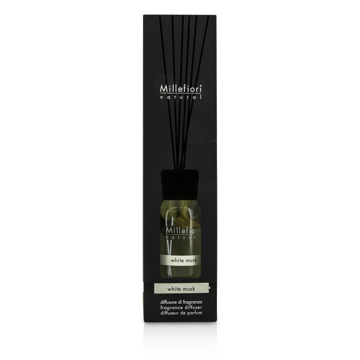 Millefiori Natural Fragrance Huonetuoksu - White Musk / Muschio Bianco 250ml/8.45ozProduct Thumbnail