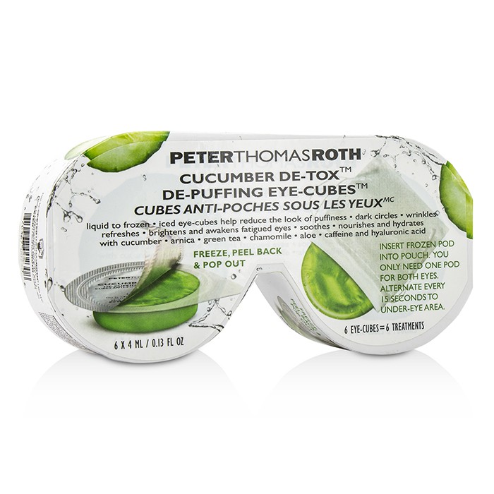 Peter Thomas Roth Cucumber De-Tox De-Puffing Eye-Cubes 6treatmentsProduct Thumbnail