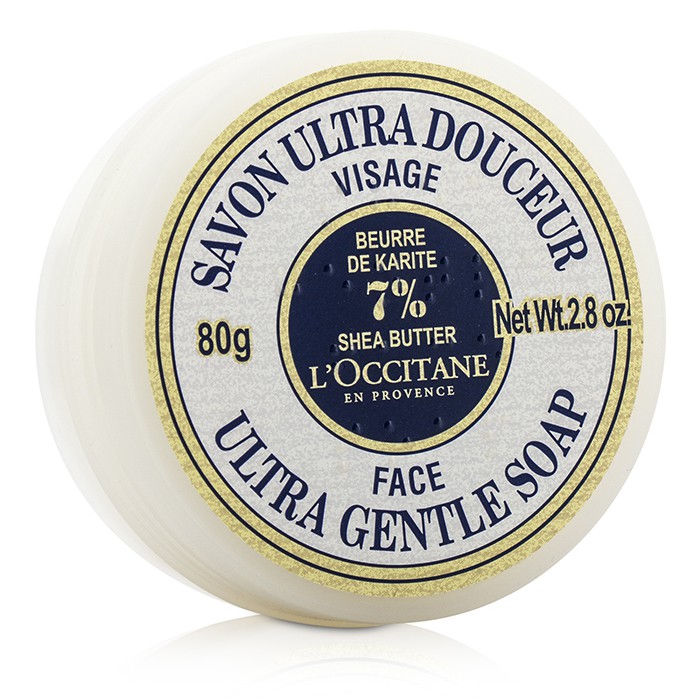 L'Occitane Shea Butter 7% Ultra Gentle Face Soap - Sabun Wajah 80g/2.8ozProduct Thumbnail