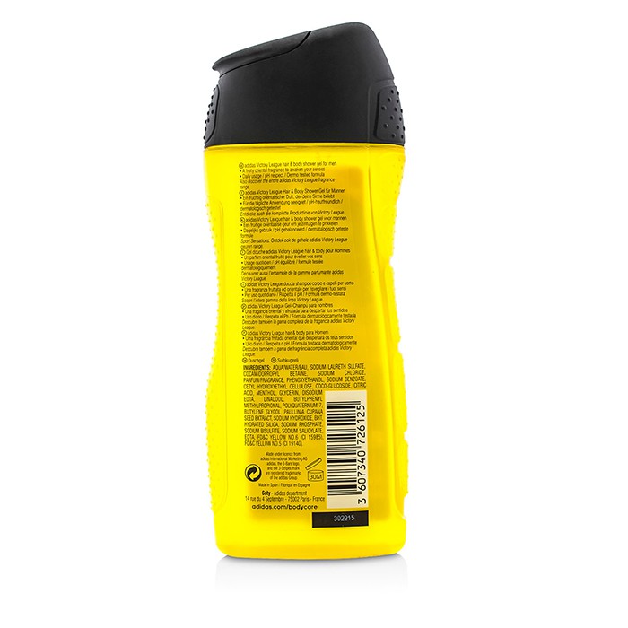 Adidas Victory League Guarana Stimulating Hair & Body Shower Gel 250ml/8.4ozProduct Thumbnail
