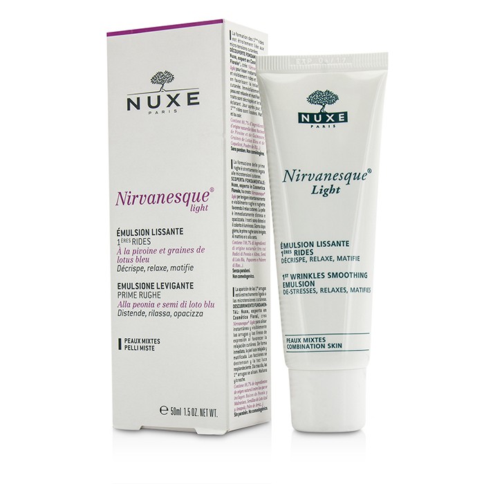 Nuxe Nirvanesque 1st Wrinkles Light Smoothing Emulsion (For Combination Skin) 50ml/1.5ozProduct Thumbnail