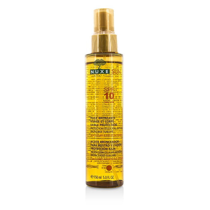 Nuxe 黎可詩 臉部及身體低防護防曬油 SPF 10 Nuxe Sun Tanning Oil For Face & Body Low Protection SPF 10 150ml/5ozProduct Thumbnail