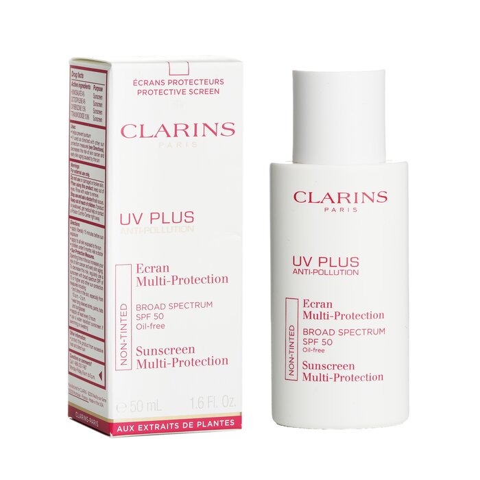 Clarins UV Plus Anti-Pollution Sunscreen Multi-Protection SPF 50 - Non Tinted 50ml/1.7ozProduct Thumbnail