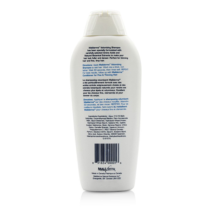 Maliderma Volumizing Shampoo (For Fine and Thinning Hair) 300ml/10ozProduct Thumbnail