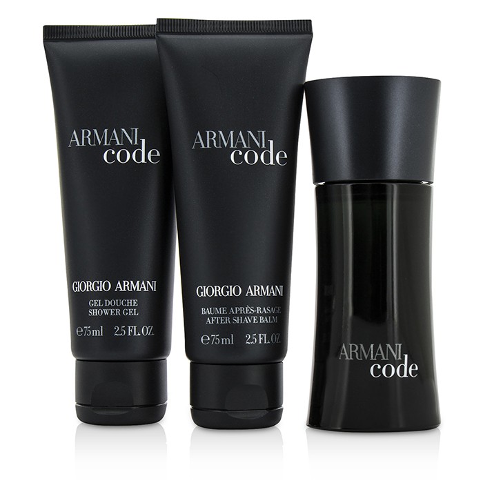 ジョルジオ アルマーニ Giorgio Armani Armani Code Coffret: Eau De Toilette Spray 50ml/1.7oz + After Shave Balm 75ml/2.5oz + Shower Gel 75ml/2.5oz 3pcsProduct Thumbnail