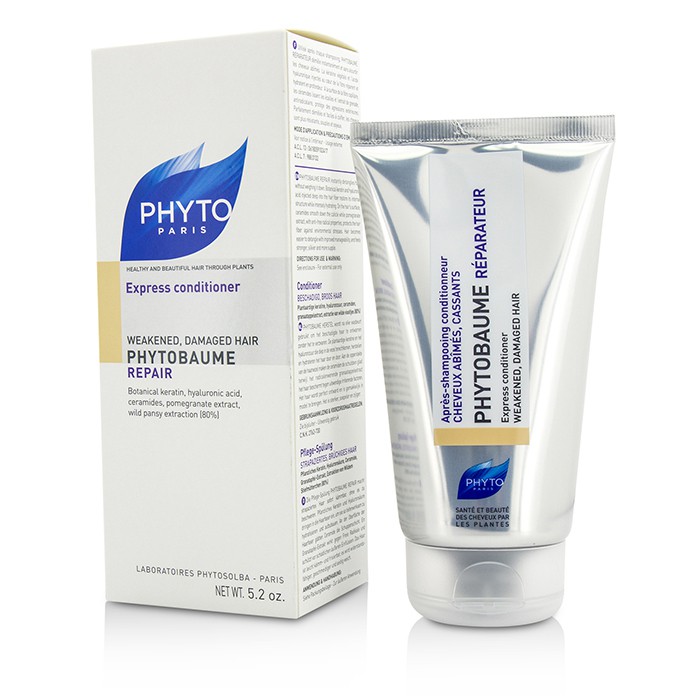 Phyto Phytobaume Восстанавливающий Экспресс Кондиционер (для Ослабленных, Поврежденных Волос) 150ml/5.2ozProduct Thumbnail