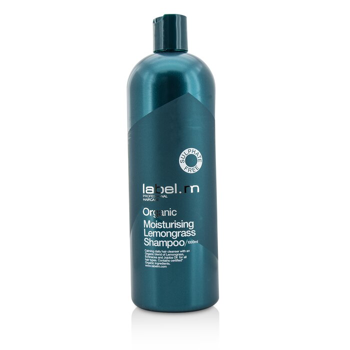 Label.M Szampon do włosów Organic Moisturising Lemongrass Shampoo (Calming Daily Hair Cleanser For All Hair Types) 1000ml/33.8ozProduct Thumbnail
