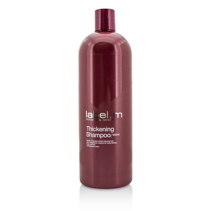 Label.M Thickening Shampoo (Membersihkan Dengan Lembut Sambil Menambahkan Volume Ringan Untuk Rambut Mengembang Yang Tahan Lama) 1000ml/33.8ozProduct Thumbnail