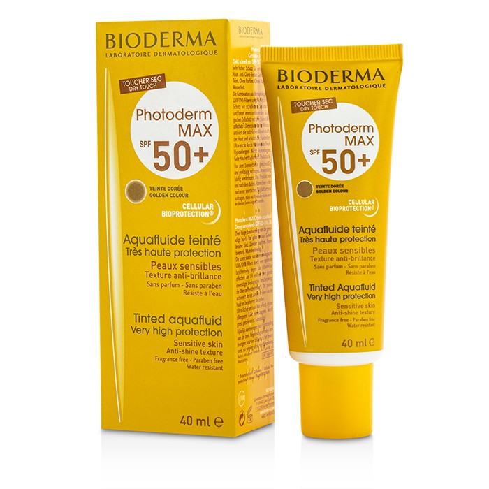Bioderma Photoderm Max Very High Protection Tinted Aquafluid SPF50+ (Teinte Doree Golden Colour) - For Sensitive Skin 40ml/1.33ozProduct Thumbnail