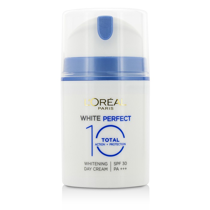 L'Oreal White Perfect Total 10 Whitening Day Cream SPF 30 ok 50ml/1.69ozProduct Thumbnail