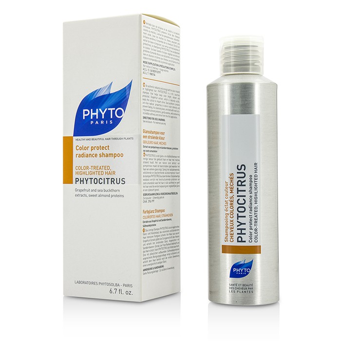 Phyto Phytocitrus Color Protect Radiance Shampoo (For Color-Treated, Highlighted Hair) 200ml/6.7ozProduct Thumbnail