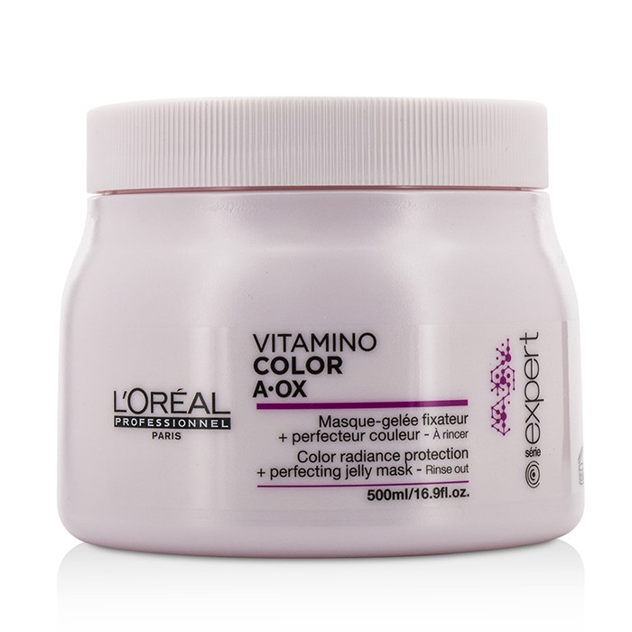 L'Oreal Maska do włosów Professionnel Expert Serie - Vitamino Color A.OX Color Radiance Protection+ Perfecting Jelly Mask - 500ml/16.9ozProduct Thumbnail