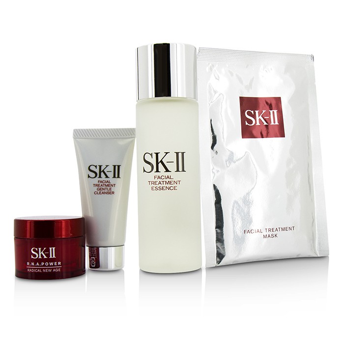 SK II Bestseller Trial Kit: Cleanser 20g/0.7oz + Essence 75ml/2.53oz + Cream 15g/0.52oz + Mask 1pc 4pcsProduct Thumbnail