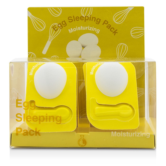 솔티패밀리 Soltifamily Egg Sleeping Pack - Moisturizing 8x4g/0.14ozProduct Thumbnail