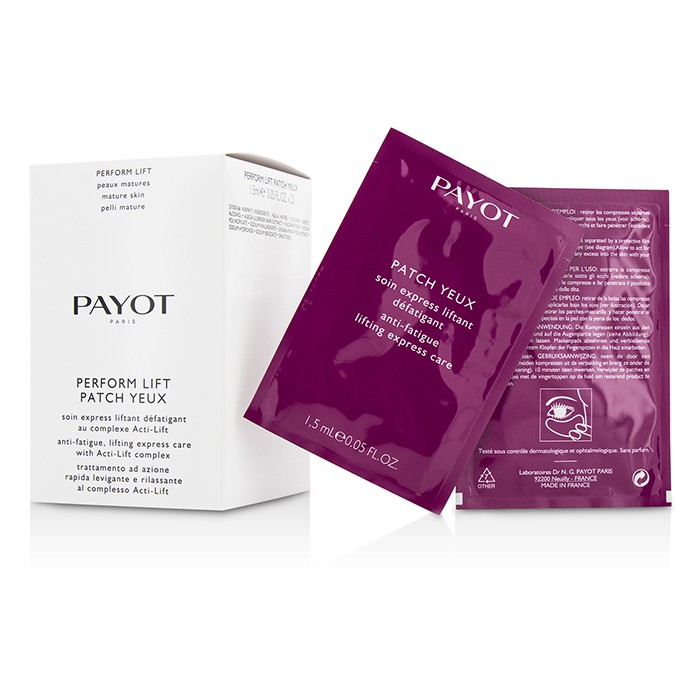 Payot Perform Lift Patch Yeux - للبشرة الناضجة - حجم صالون 20x1.5ml/0.05ozProduct Thumbnail