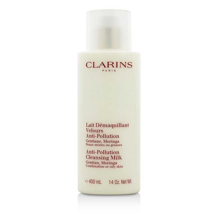 Clarins Mleczko do mycia twarzy dla skóry mieszanej/tłustej Anti-Pollution Cleansing Milk - Combination/ Oily Skin 400ml/14ozProduct Thumbnail