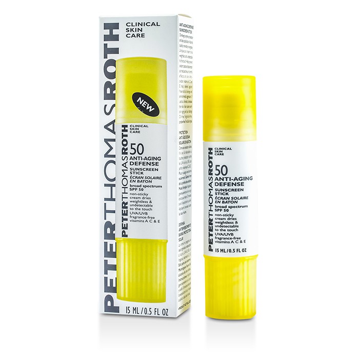 ピーター・トーマス・ロス Peter Thomas Roth Anti-Aging Defense Sunscreen Stick SPF 50 (Exp. Date 05/2016) 15ml/0.5ozProduct Thumbnail