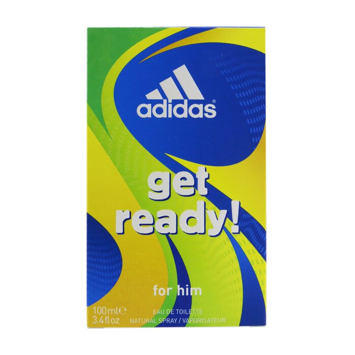 Adidas 愛迪達 Get Ready 預備森巴男性淡香水 100ml/3.4ozProduct Thumbnail