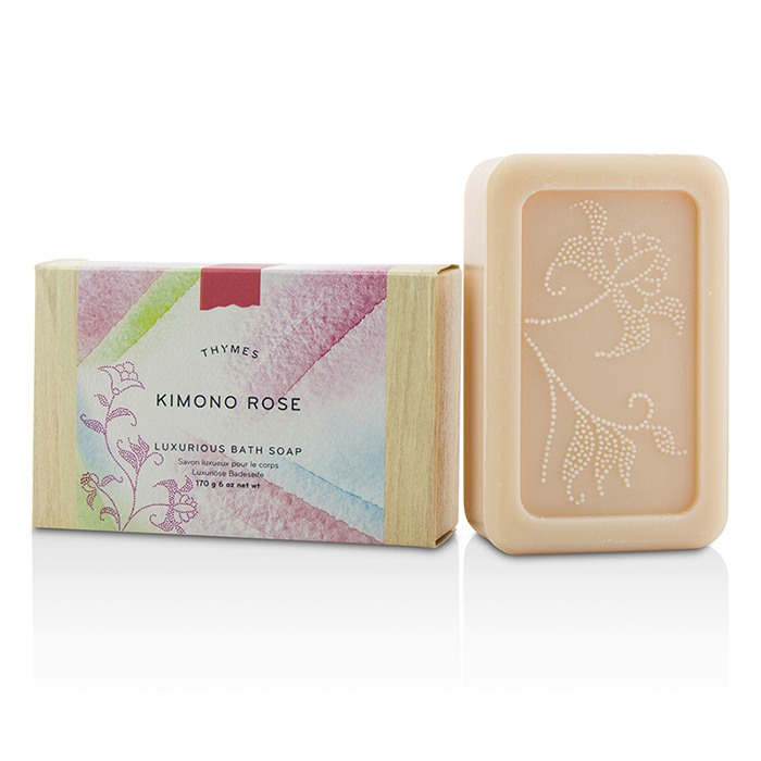 Thymes Kimono Rose Luxurious סבון אמבט 170g/6ozProduct Thumbnail