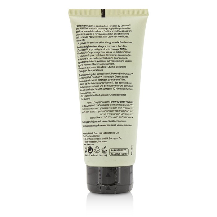 Ahava Time To Treat Facial Renewal Peel (Unboxed) 100ml/3.4ozProduct Thumbnail